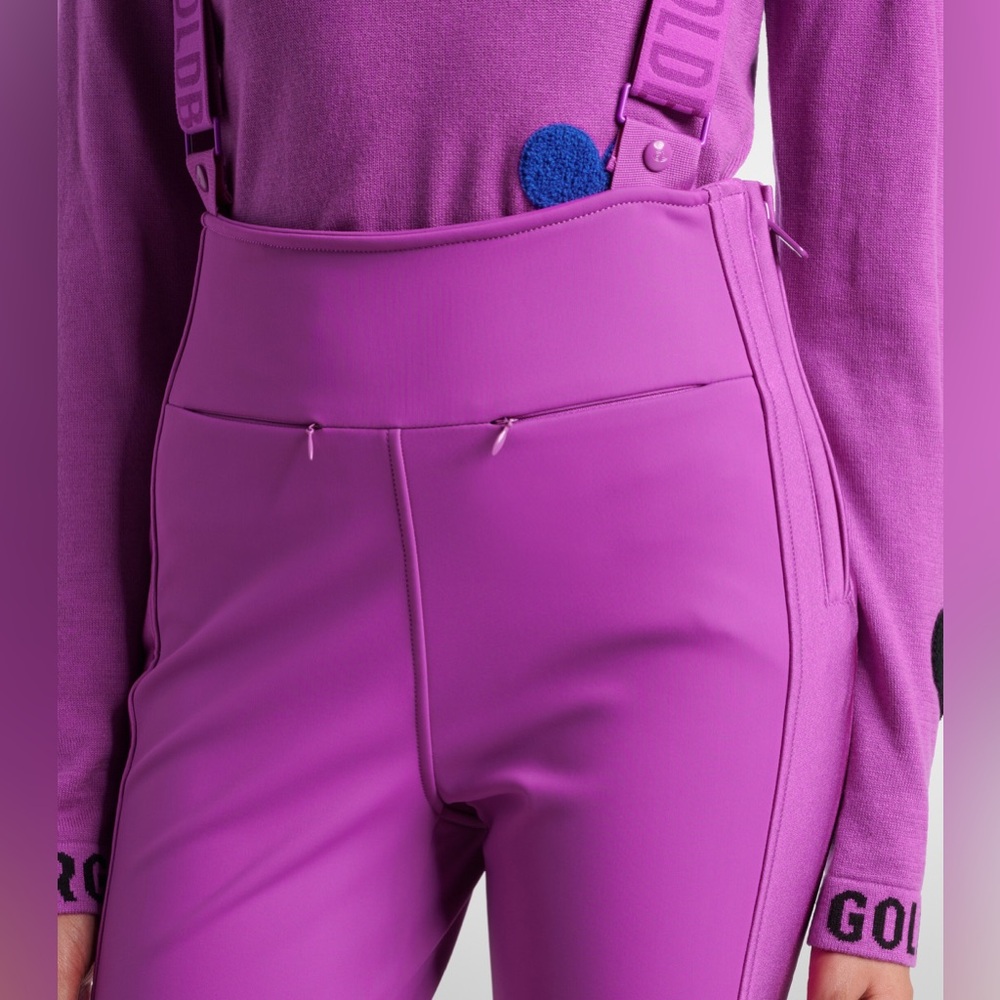 GOLDBERGH High End Ski Salopettes in Purple - Picture 3 of 14